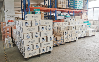 Finished product warehouse