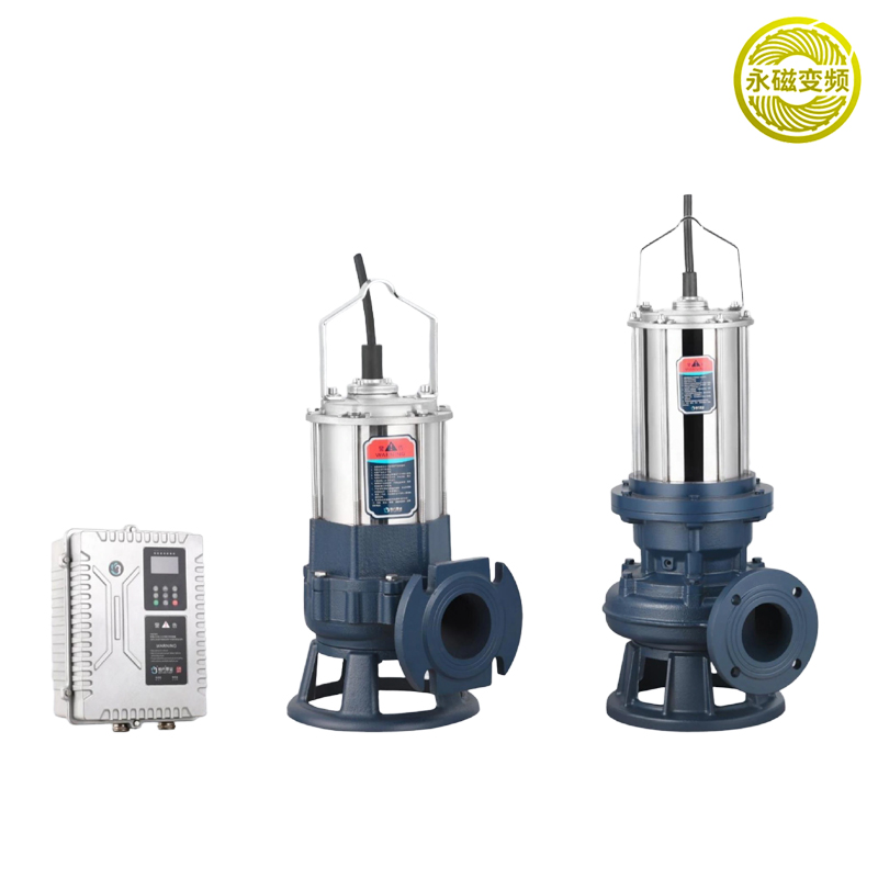 K series permanent magnet variable frequency alloy impeller cutter pump