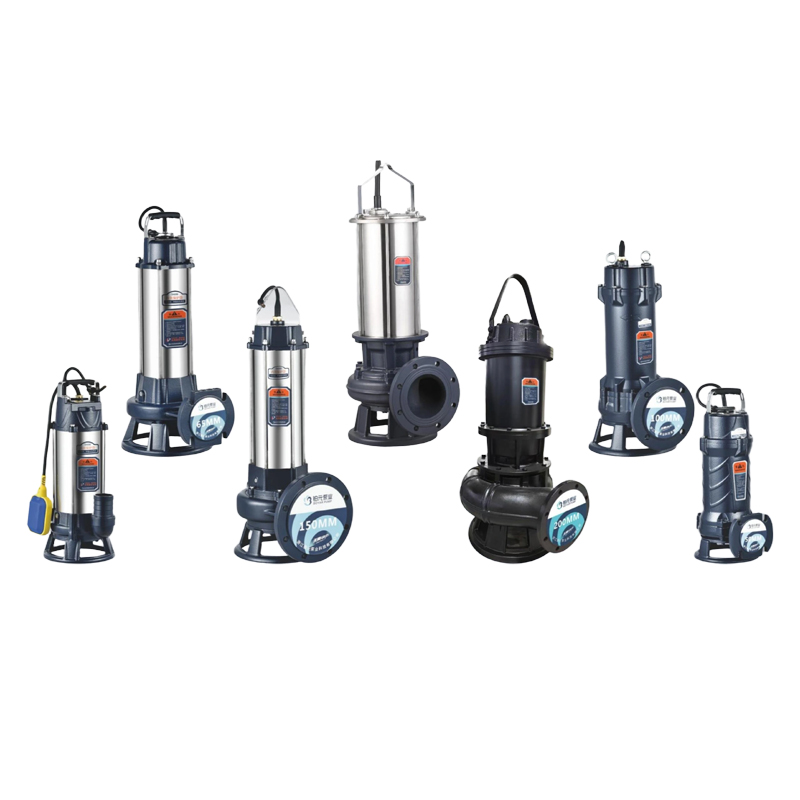 WQK series iron shell/stainless steel alloy impeller cutting pump